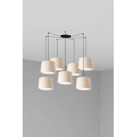 Люстра - Faro 64314-55-7L CONGA 7L Beige pendant lamp
