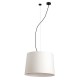 Подвесной светильник Faro 64314-55 CONGA Black/beige pendant lamp ?450