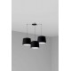Люстра - Faro 64314-56-3L CONGA 3L Black pendant lamp