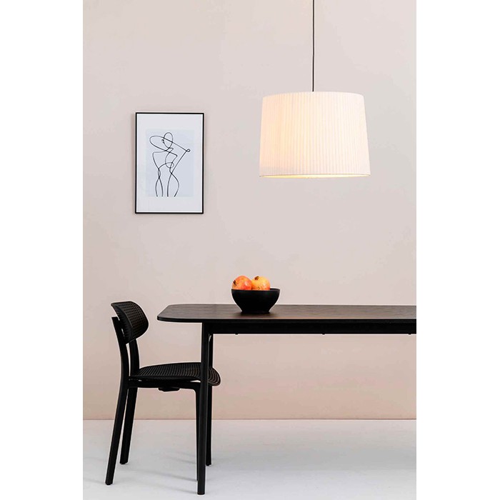 Підвісний світильник Faro 64315-44 SAMBA Black/ribbon beige pendant simple lamp