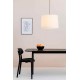 Подвесной светильник Faro 64315-44 SAMBA Black/ribbon beige pendant simple lamp