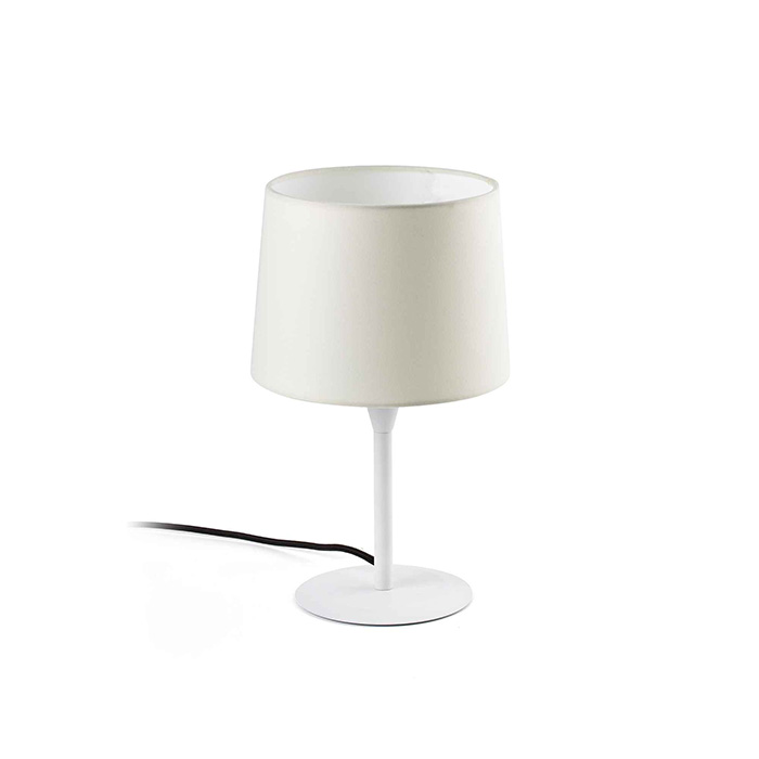 Настольная лампа Faro 64316-01 CONGA S White/white table lamp