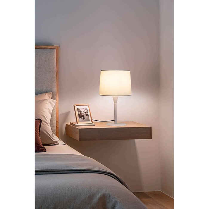 Настольная лампа Faro 64316-01 CONGA S White/white table lamp