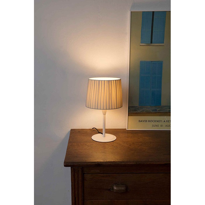 Настольная лампа Faro 64316-35 SAMBA S White/ribbon beige mini table lamp