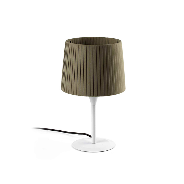 Настольная лампа Faro 64316-37 SAMBA S White/ribbon green mini table lamp