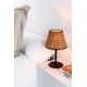 Настольная лампа Faro 64317-71 SUMBA S Black/rattan mini table lamp