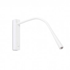 Бра - Faro 64318 FLIN White wall lamp, 3 Вт, 280 лм, 3000K