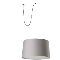 Подвесной светильник Faro 64331-132 Windsor Pendant Lamp W/plug Black Scr. Gray 3x27