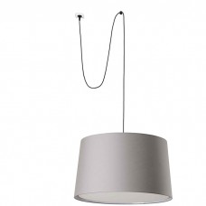 Подвесной светильник Faro 64331-132 Windsor Pendant Lamp W/plug Black Scr. Gray 3x27
