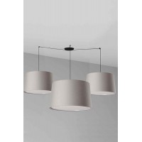 Люстра - Faro 64332-132 Windsor Pendant Lamp M?ltiple Black Scr. Gray 9xE2