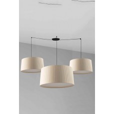 Люстра - Faro 64332-154 Samba 700 Pendant Lamp Multiple Black Pant.beige 9