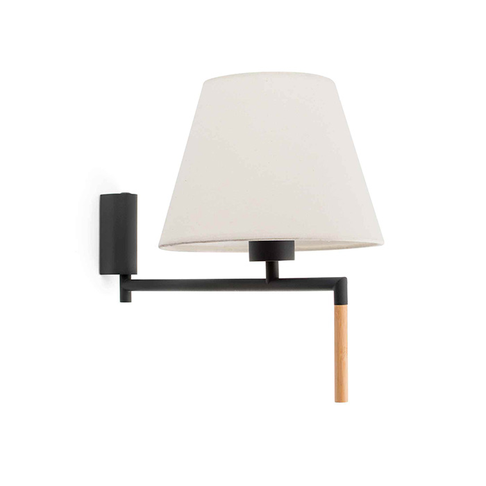Бра Faro 64400-11 RON Dark grey/beige wall lamp