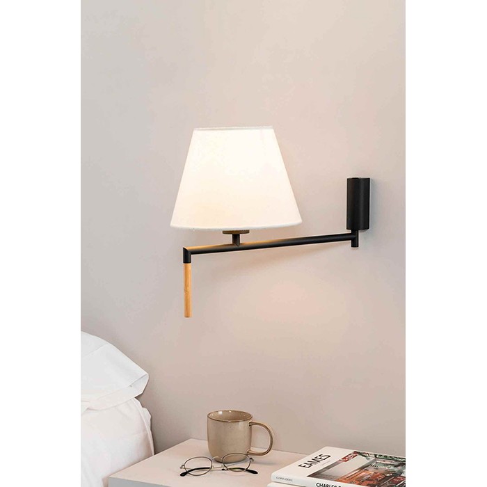 Бра Faro 64400-11 RON Dark grey/beige wall lamp