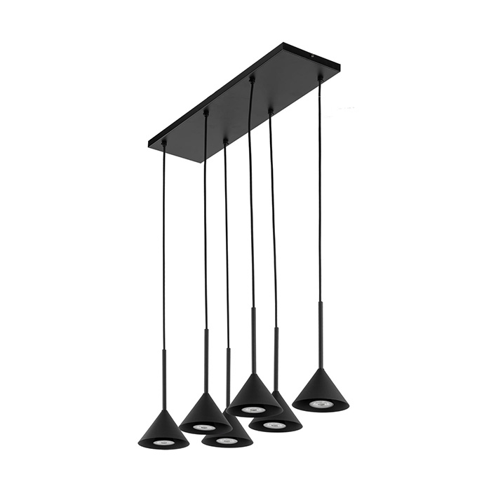 Подвесной светильник TK Lighting 10306 Cono Black Mini 6