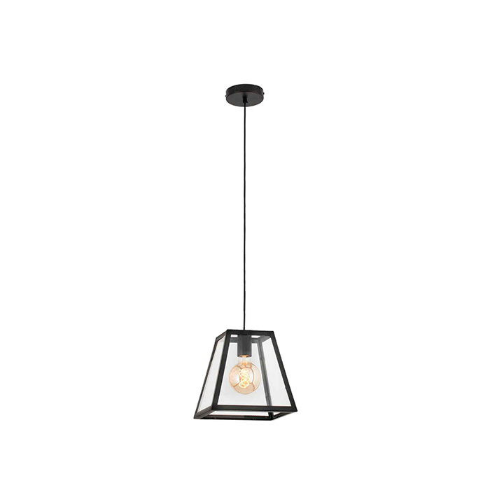 Подвесной светильник Faro 65082 ROSE Black pendant lamp