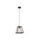 Подвесной светильник Faro 65082 ROSE Black pendant lamp