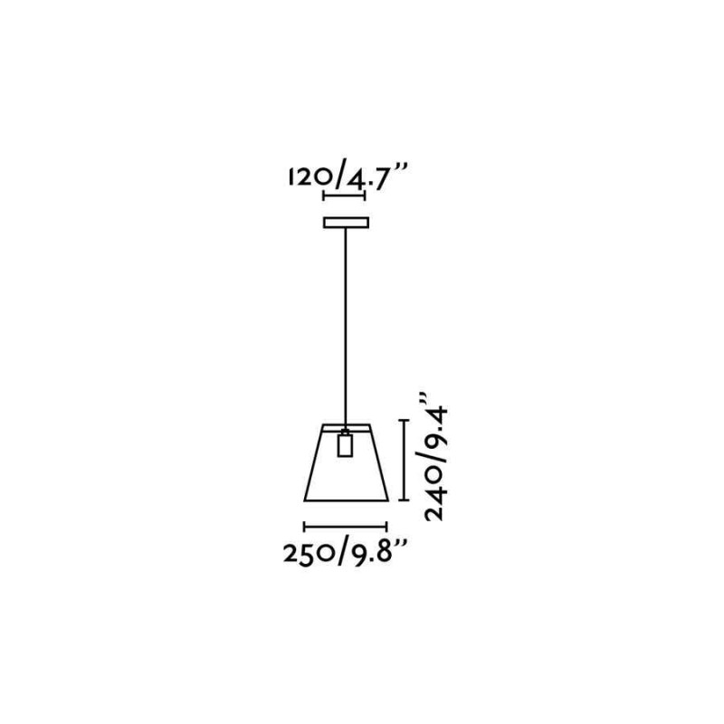 Подвесной светильник Faro 65082 ROSE Black pendant lamp
