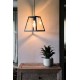Подвесной светильник Faro 65082 ROSE Black pendant lamp