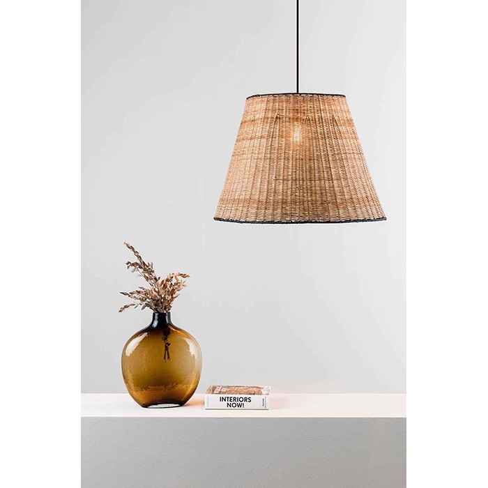 Підвісний світильник Faro 65134-72 SUMBA Black/rattan pendant lamp Підвісний світильник Faro 65134-72 SUMBA Black/rattan pendant lamp