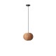 Подвесной светильник Faro 65134-73 HAKA 250 Black/rattan pendant lamp