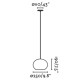 Подвесной светильник Faro 65134-73 HAKA 250 Black/rattan pendant lamp