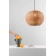 Подвесной светильник Faro 65134-75 HAKA 530 Black/rattan pendant lamp