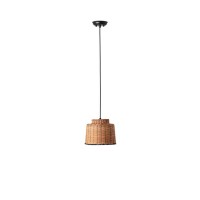 Подвесной светильник Faro 65134-76 SAIPAN Black/rattan pendant lamp