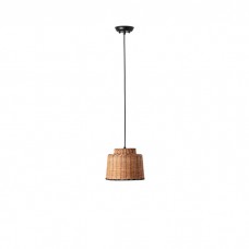 Подвесной светильник Faro 65134-76 SAIPAN Black/rattan pendant lamp