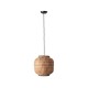 Подвесной светильник Faro 65134-77 TUPAI Black/rattan pendant lamp