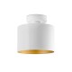 Потолочный светильник Faro 65137 JANET Gold and white ceiling lamp