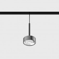 Світильник підвісний LTX IN_LINE SOL MINI P, D75mm, H135mm, LED 7W, 3000К, хром/чорний (06.7530.7.930.CR/BK)