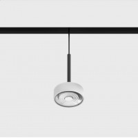 Светильник подвесной LTX IN_LINE SOL MINI P, D75mm, H135mm, LED 7W, 3000К, белый/черный (06.7530.7.930.WHG/BK)