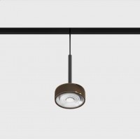 Светильник подвесной LTX IN_LINE SOL MINI P, D75mm, H135mm, LED 7W, 3000К, медь/черный (06.7530.7.930.CPG/BK)