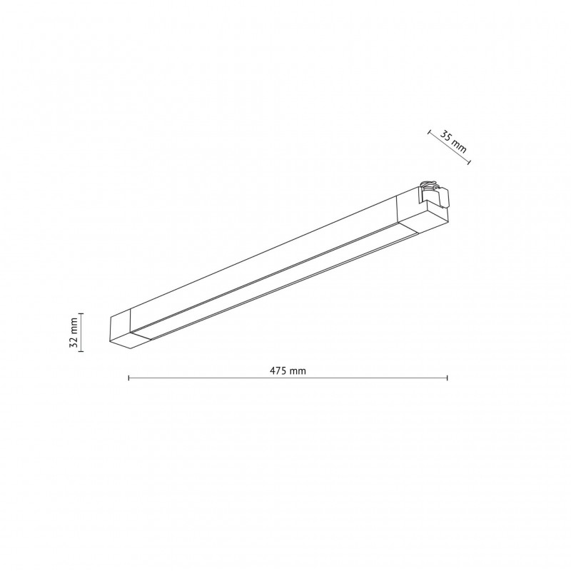 Трековый светильник TK Lighting 18192, 30 Вт, 1800 лм, 3000К