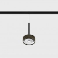 Светильник подвесной LTX IN_LINE SOL MINI P, D75mm, H135mm, LED 7W, 4000К, бронза/черный (06.7530.7.940.BZG/BK)