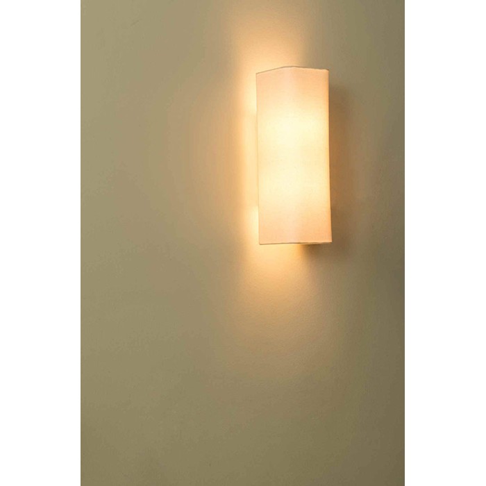 Бра - Faro 66405 COTTON RCT Beige wall lamp vertical 2L