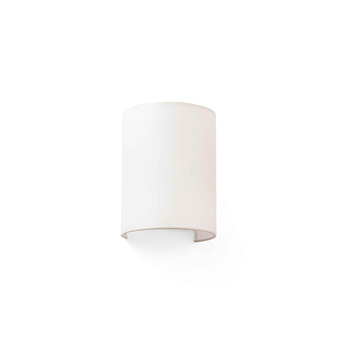 Бра - Faro 66407 COTTON R Round beige wall lamp vertical