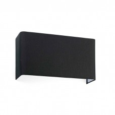 Бра - Faro 66414 COTTON RCT Horizontal black wall lamp 2L