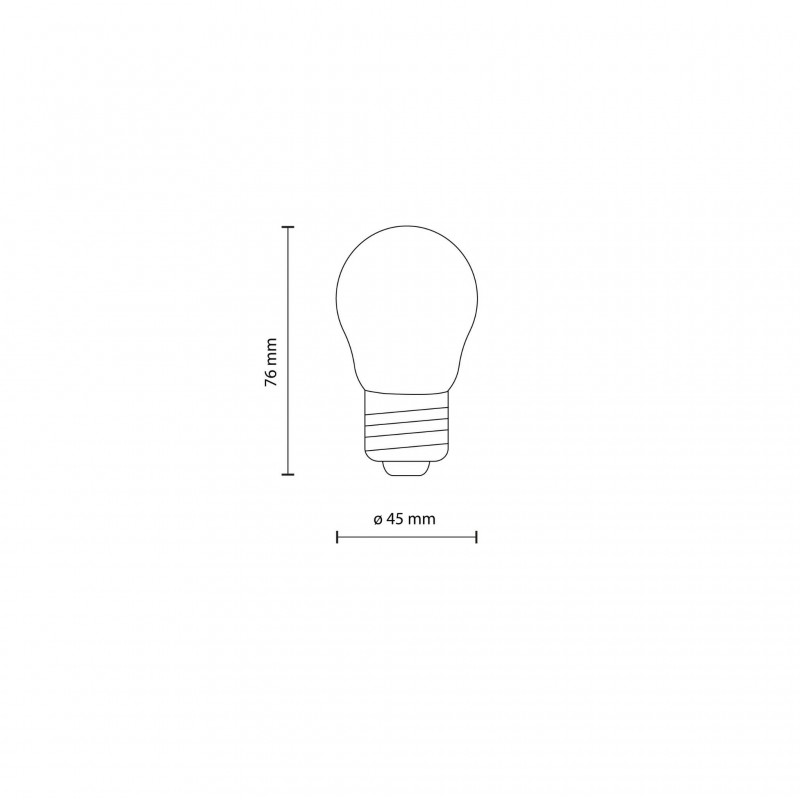 Лампа светодиодная TK Lighting 18012, 6W 3000K E27