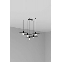 Люстра Faro 68145-5L PLAT 5L Black pendant lamp