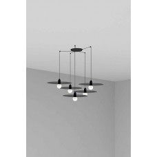 Люстра - Faro 68145-5L PLAT 5L Black pendant lamp