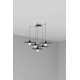 Люстра - Faro 68145-5L PLAT 5L Black pendant lamp