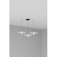 Люстра Faro 68146-3L PLAT 3L White pendant lamp