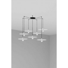 Люстра - Faro 68146-7L PLAT 7L White pendant lamp