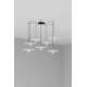 Люстра - Faro 68146-7L PLAT 7L White pendant lamp
