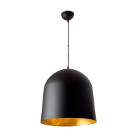 Подвесной светильник Faro 68461 CRATER Black pendant lamp