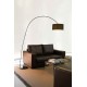 Торшер - Faro 68463 PAPUA Black floor lamp