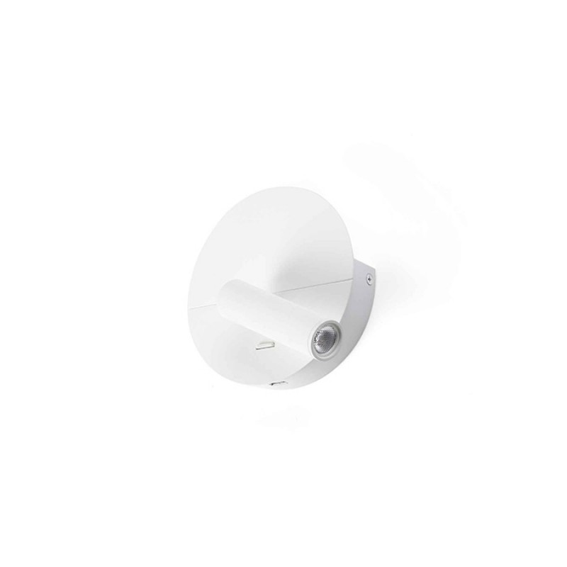 Спот Faro 68467N Duas Reader White USB C LED 3W 2700K, 3 Вт, 100 лм, 2700K