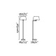 Торшер - Faro 68489 ARTIS Bronze floor lamp