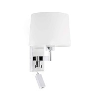 Бра Faro 68493-01 ARTIS Chrome/white table lamp with reader